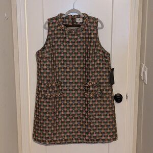 Tuckernuck Neapolitan Tweed Sleeveless Jackie Dress - NWT - XXXL